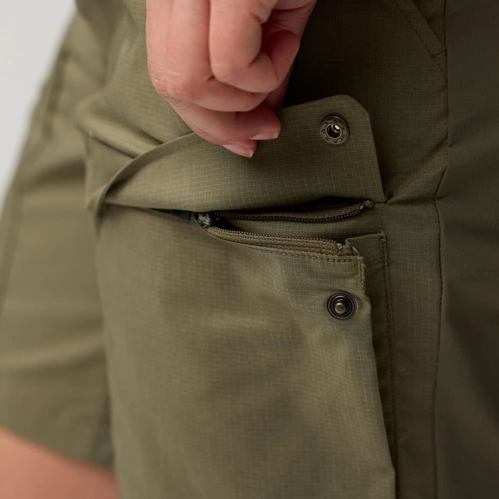 Abisko Hybrid Trail Shorts W Navy, view: 3