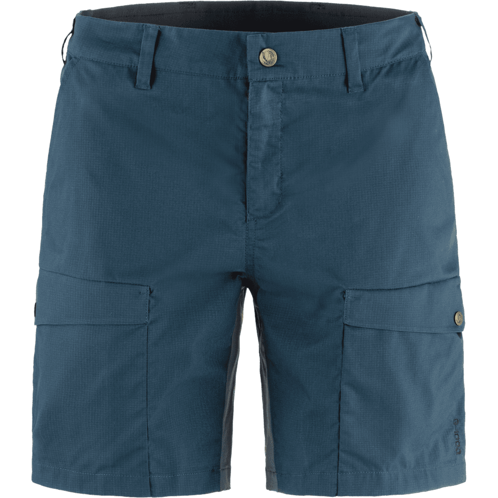 Abisko Hybrid Trail Shorts W Navy, view: 0