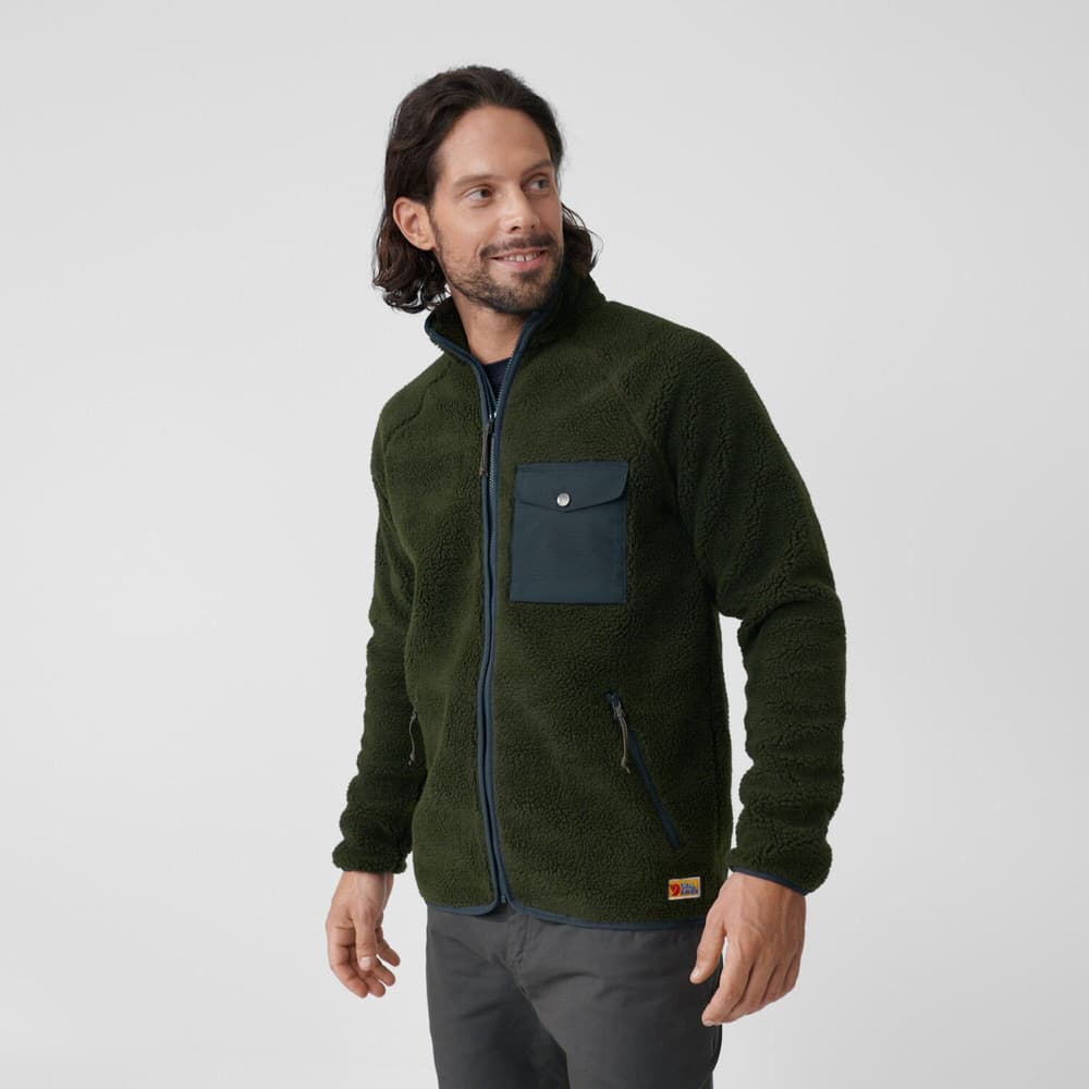 Vardag Pile Fleece M Deep Forest, view: 3