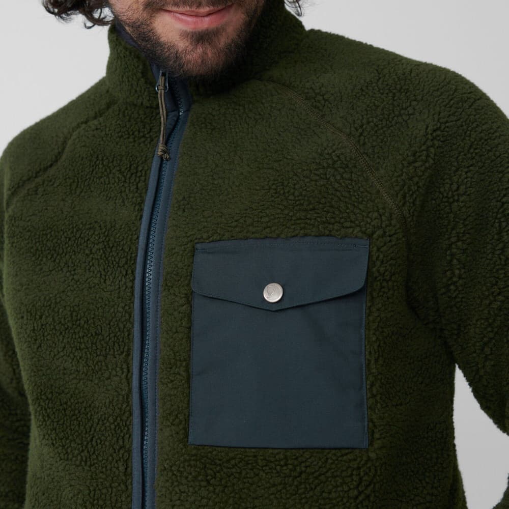 Vardag Pile Fleece M Deep Forest, view: 5