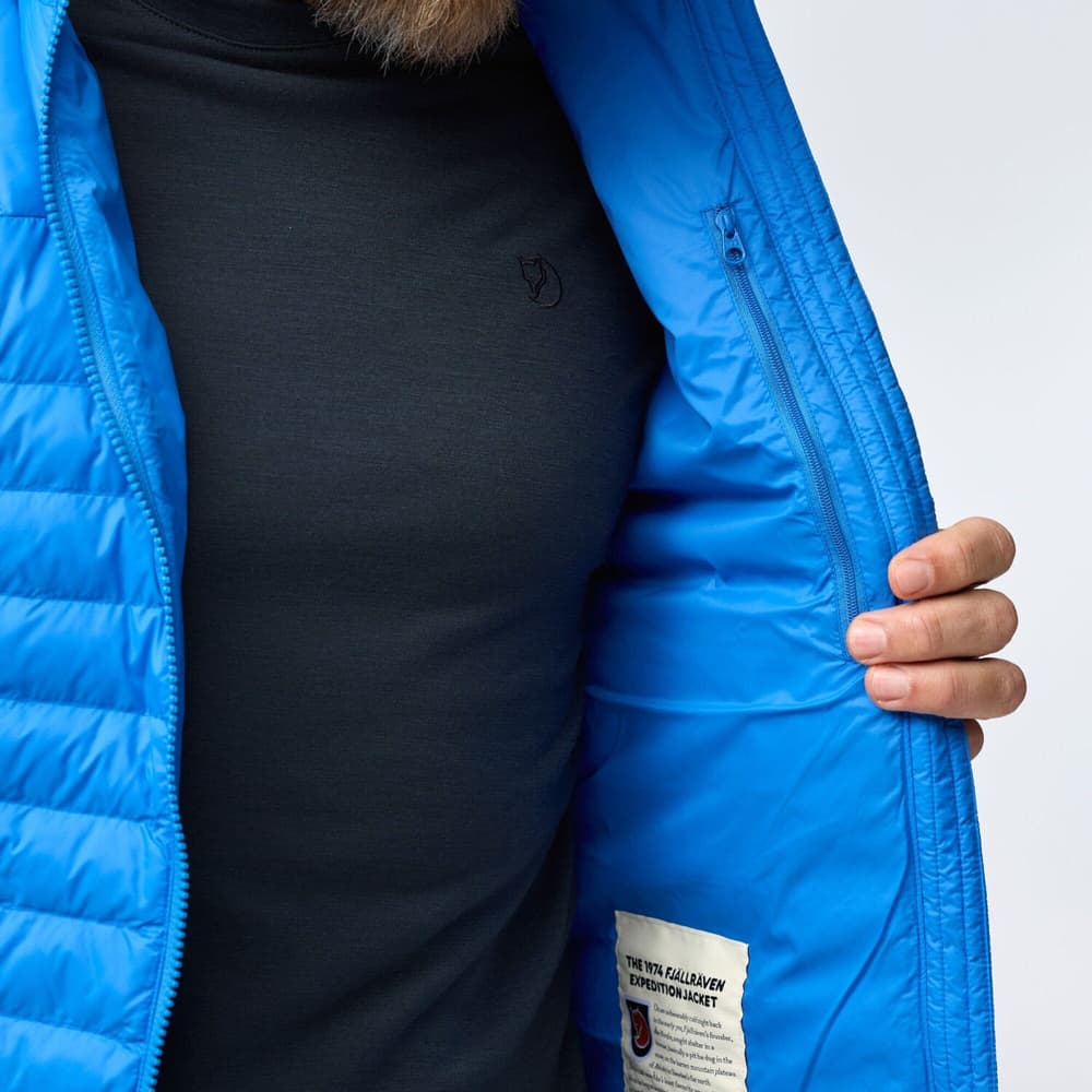 Expedition Lätt Hoodie M Deep Forest, view: 2