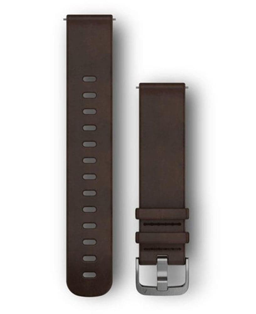 Quick Release 20 Leather Silver Brun, view: 0