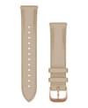 Quick Release 20 Leather 18K Rose Sand