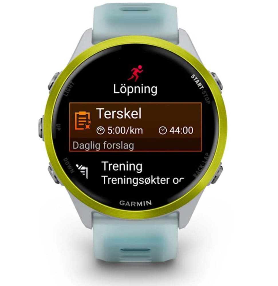 Forerunner 570 - 47mm Whitestone/Amp Yellow, view: 1