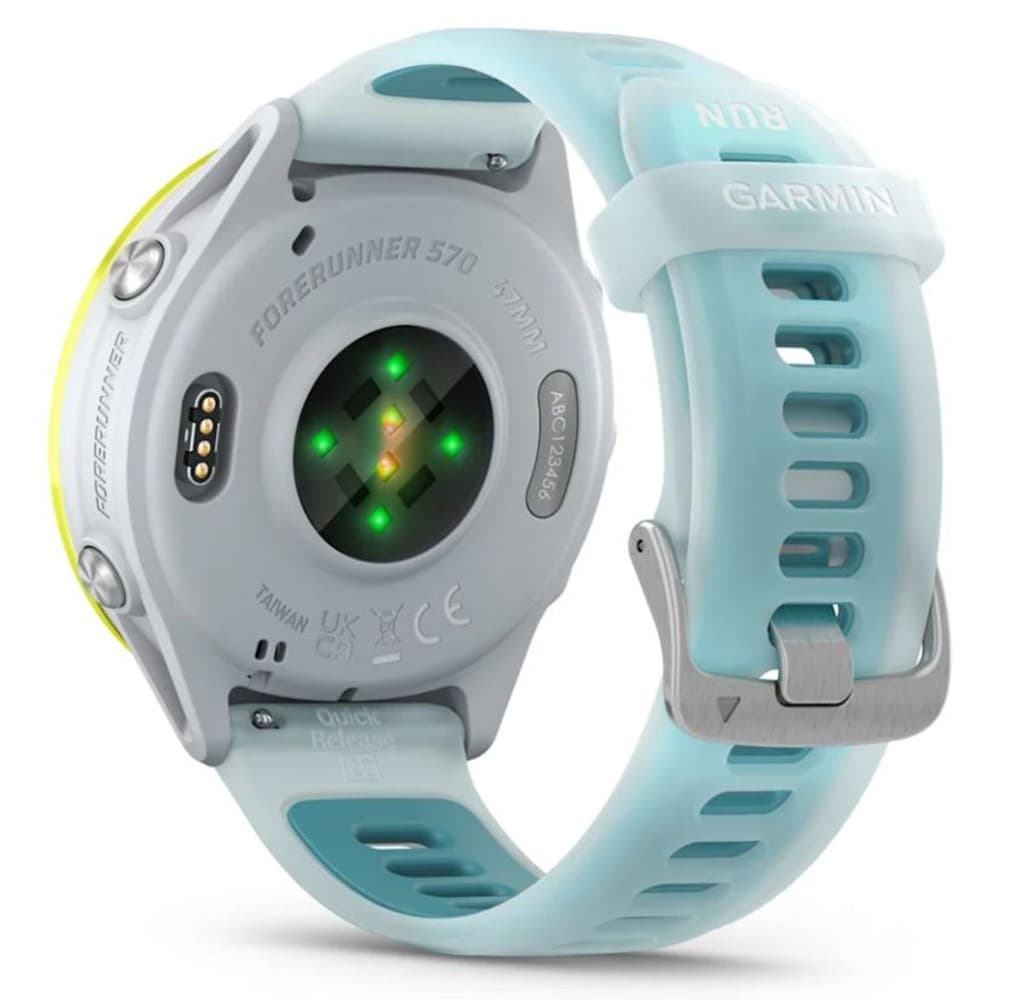 Forerunner 570 - 47mm Whitestone/Amp Yellow, view: 6