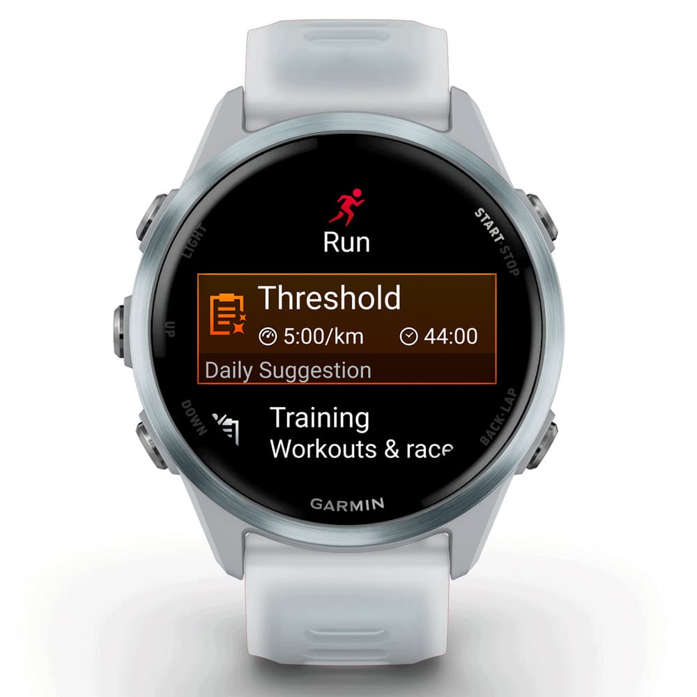 Forerunner 570 - 42mm Whitestone/Cloud Blue, view: 3