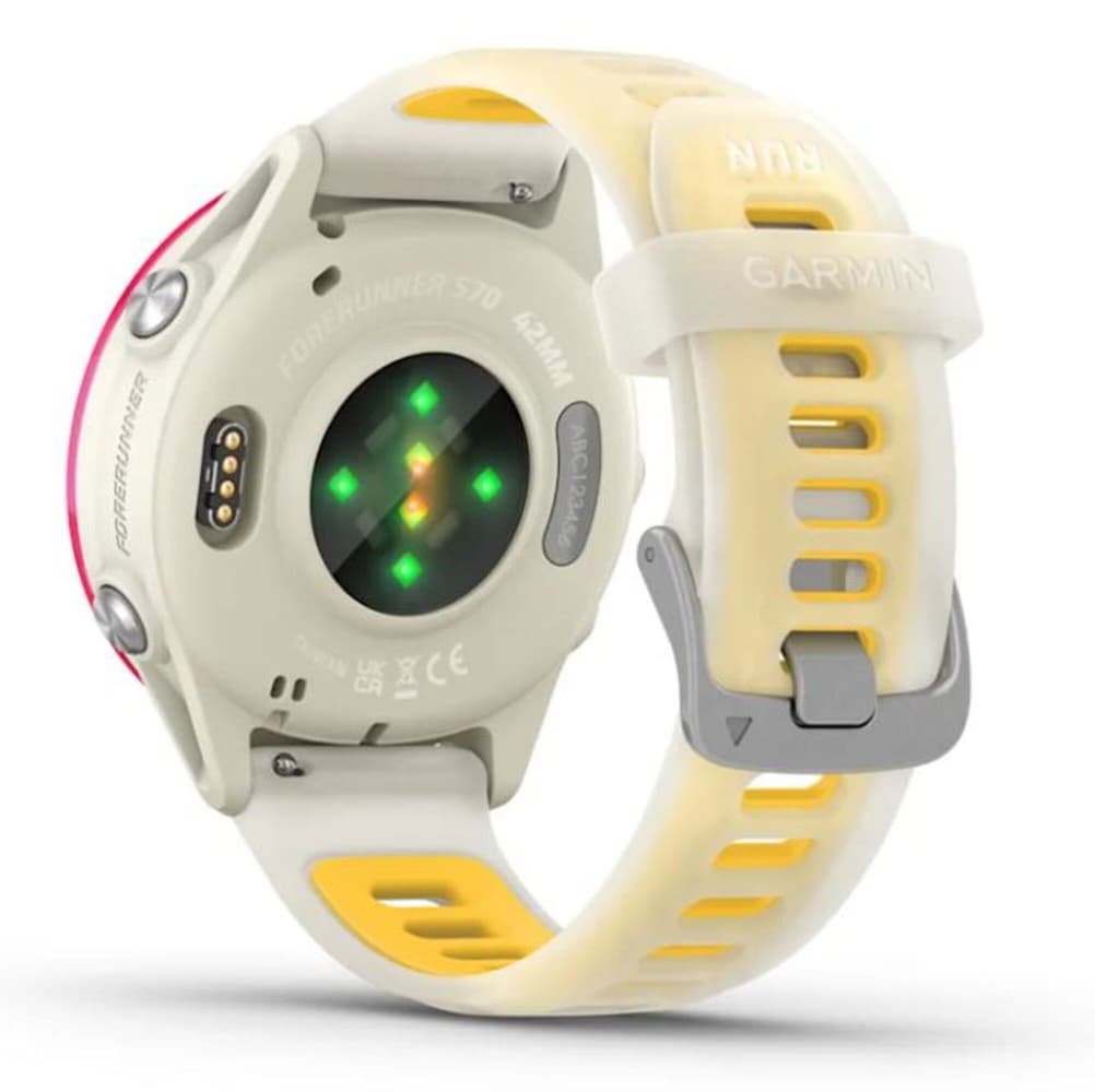Forerunner 570 - 42mm Bone/Raspberry/Mango, view: 6