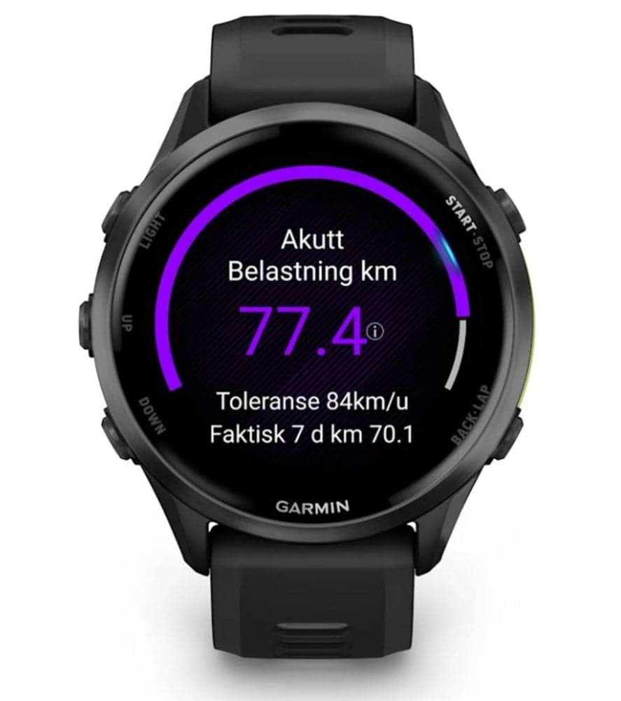 Forerunner 970 Black/Amp Yellow, view: 3