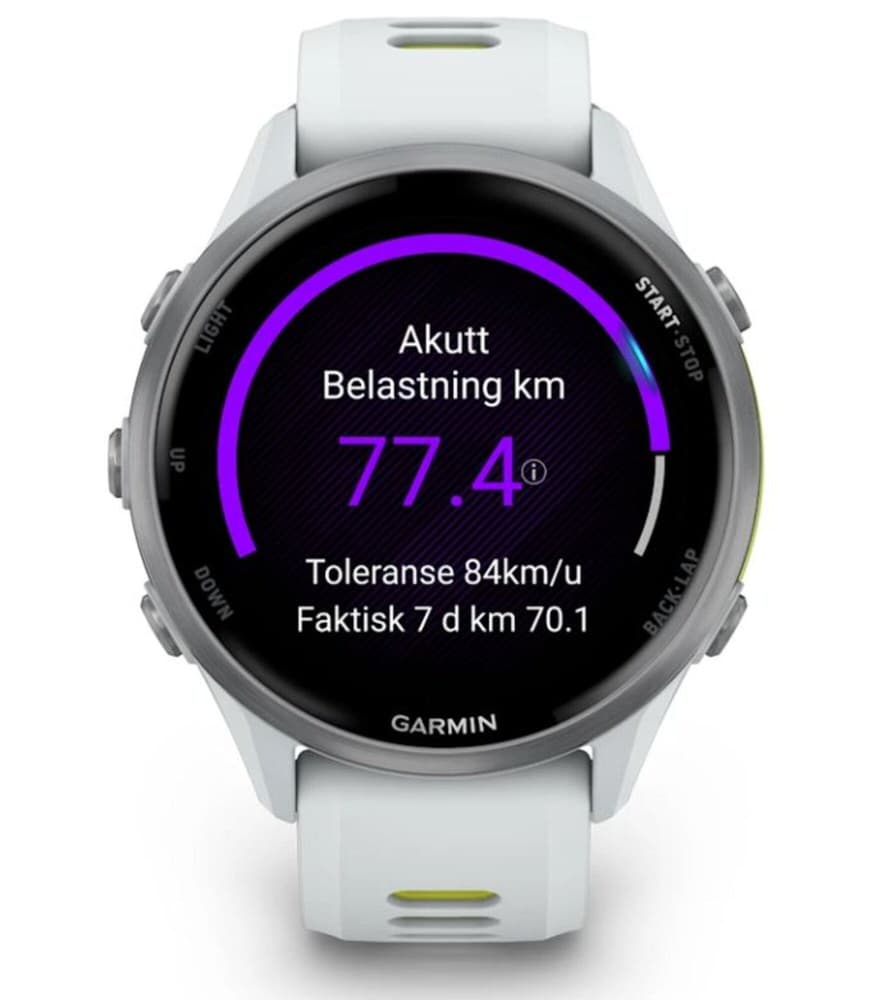 Forerunner 970 Whitestone/Amp Yellow, view: 3