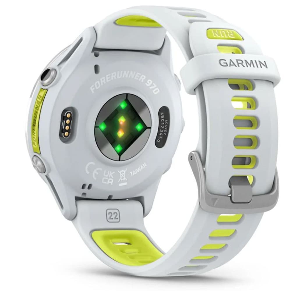 Forerunner 970 Whitestone/Amp Yellow, view: 6