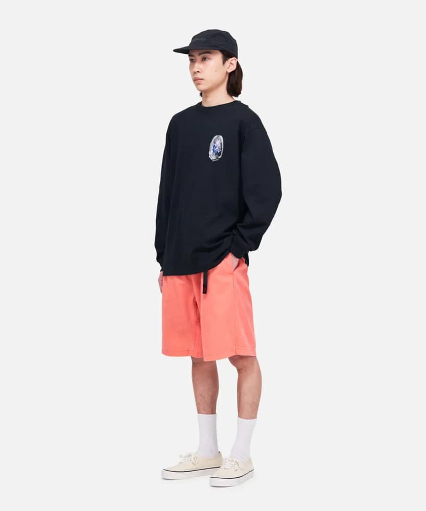 G-Short Pigment Dyed Deep Coral Pigment, view: 8