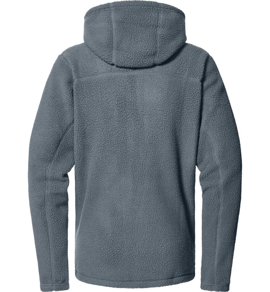 Malung Pile Hood Men Steel Blue, view: 1
