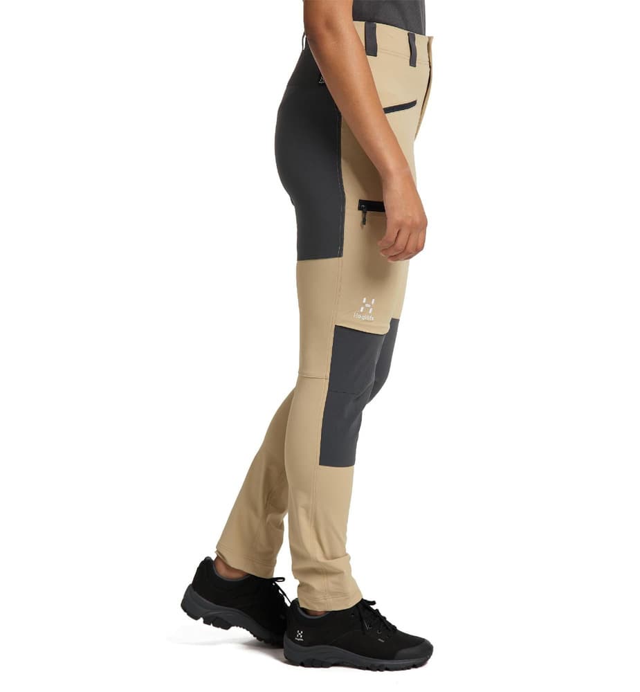 Mid Slim Pant Women Sand/Magnetite, view: 1