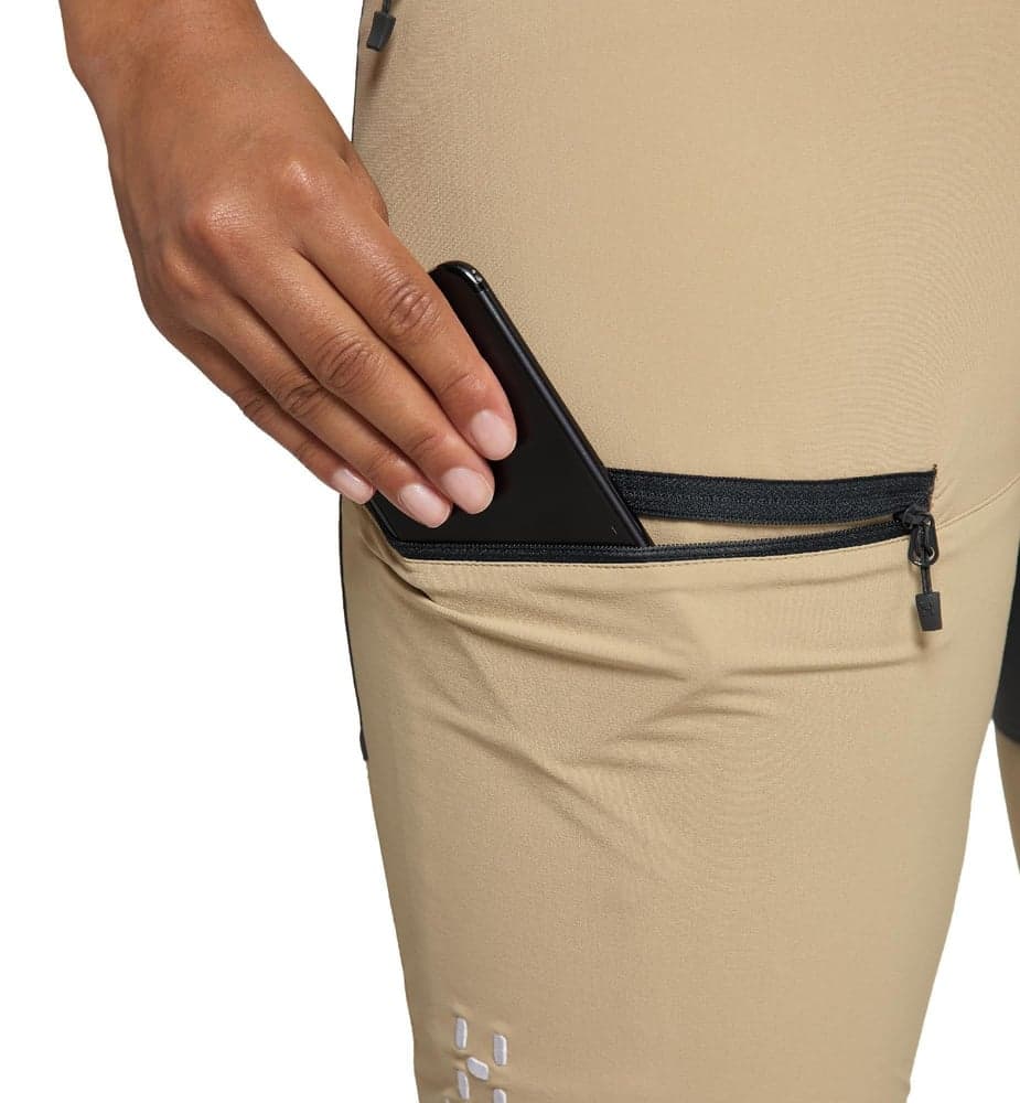 Mid Slim Pant Women Sand/Magnetite, view: 5