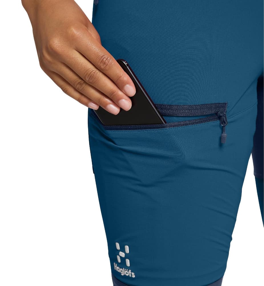 Mid Slim Pant Women Dark Ocean/Tarn Blue, view: 5