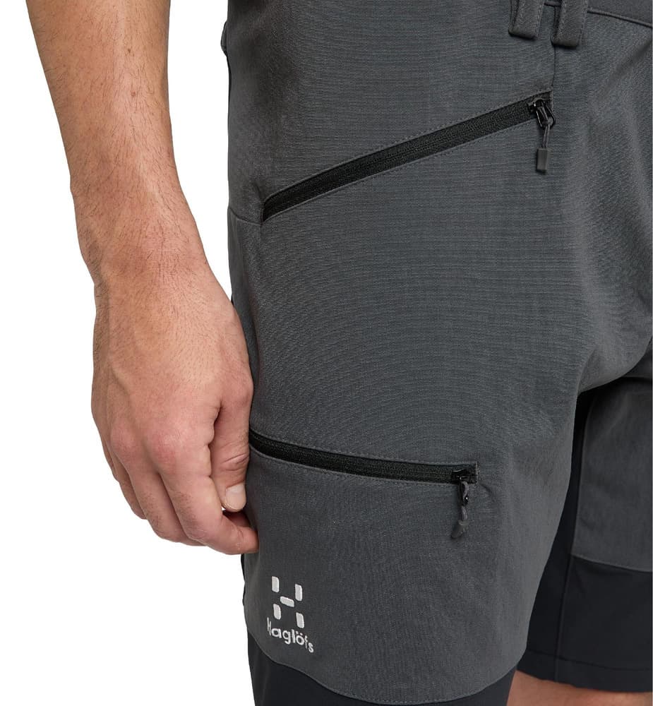 Mid Slim Shorts Men Magnetite/True Black, view: 5