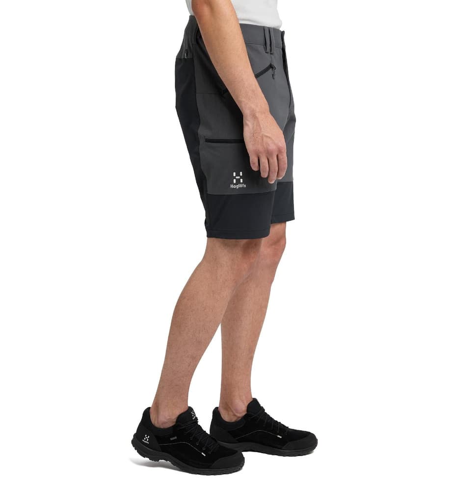 Mid Slim Shorts Men Magnetite/True Black, view: 1