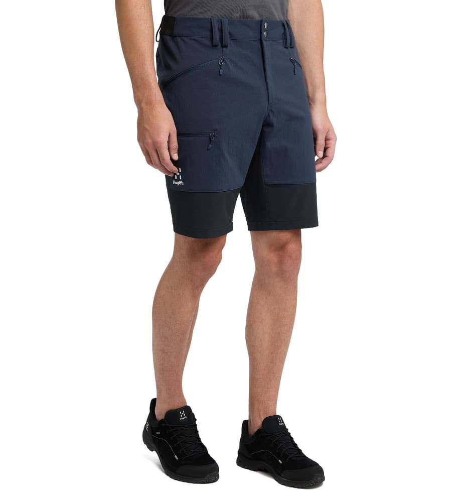 Mid Slim Shorts Men Tarn Blue/True Black, view: 4