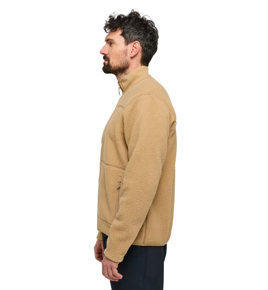 Mossa Pile Jacket Men Sand, view: 5