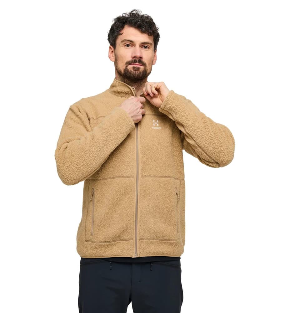Mossa Pile Jacket Men Sand, view: 3