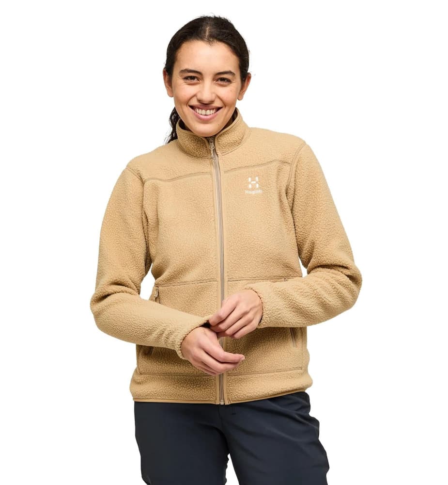 Mossa Pile Jacket Women Sand, view: 2