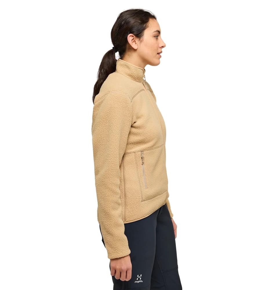 Mossa Pile Jacket Women Sand, view: 5