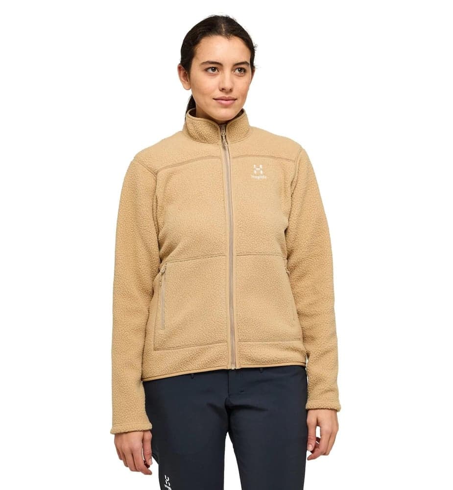 Mossa Pile Jacket Women Sand, view: 3