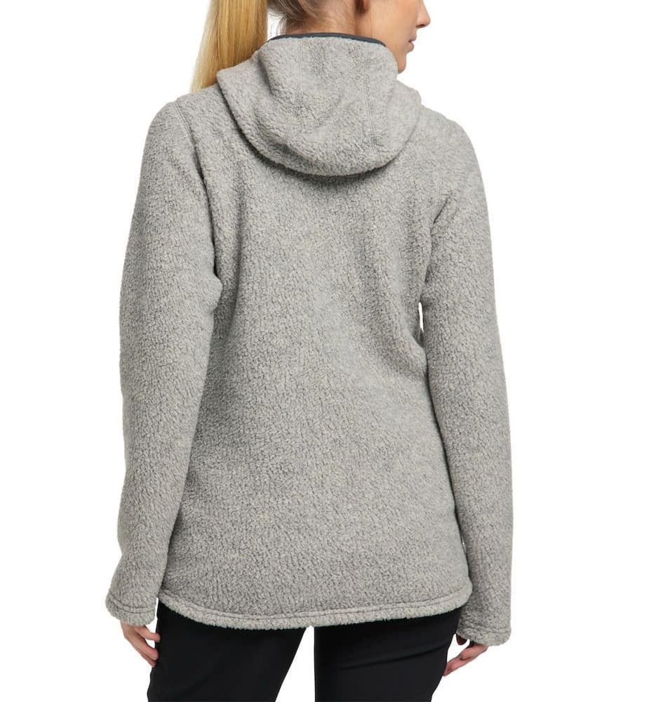 Pile Hood Women Grey Melange, view: 3
