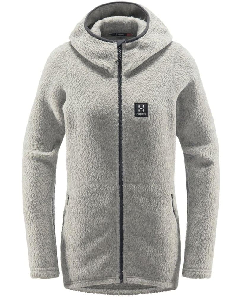 Pile Hood Women Grey Melange, view: 0