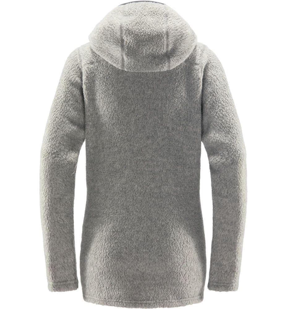 Pile Hood Women Grey Melange, view: 1