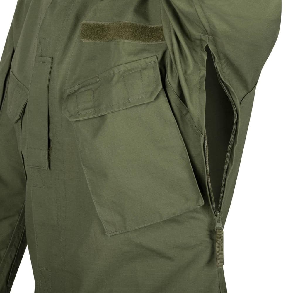 CPU PolyCotton Ripstop Olivengrønn, view: 7
