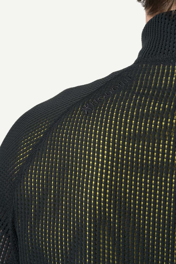 W's Pace Flow Half Zip True Black, view: 3