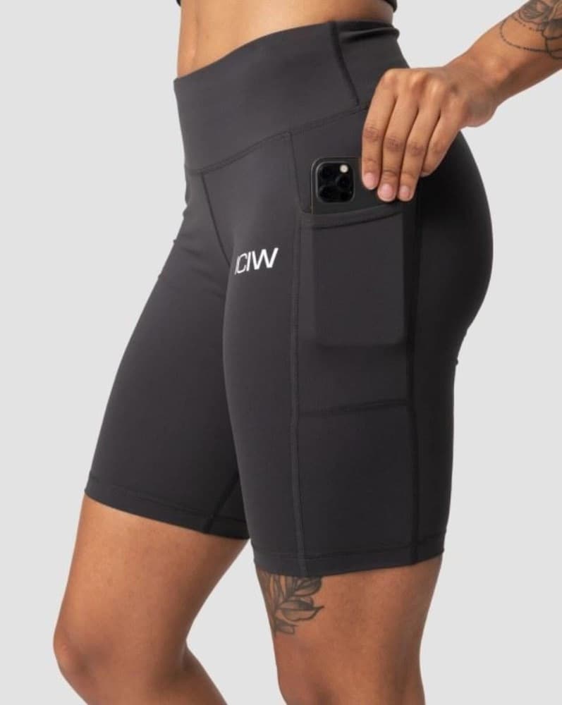 Classic Pocket Biker Shorts Anthracite - XS, view: 2