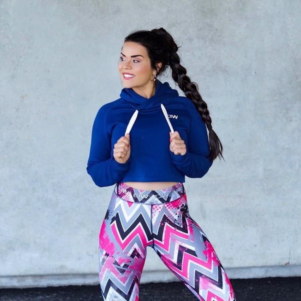 Zigzag Pink Tights WM Pink, view: 2