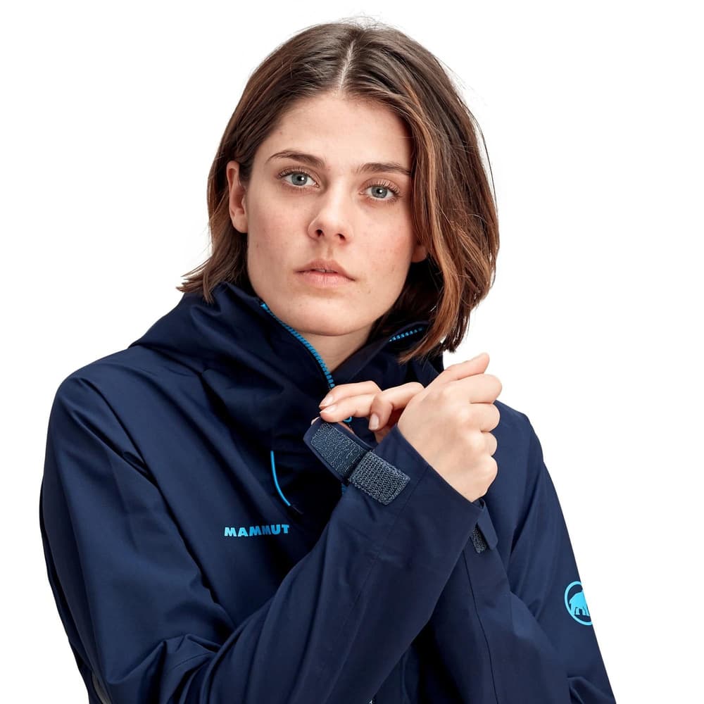 Crater HS Hooded Jacket Womens Peacoat, view: 5