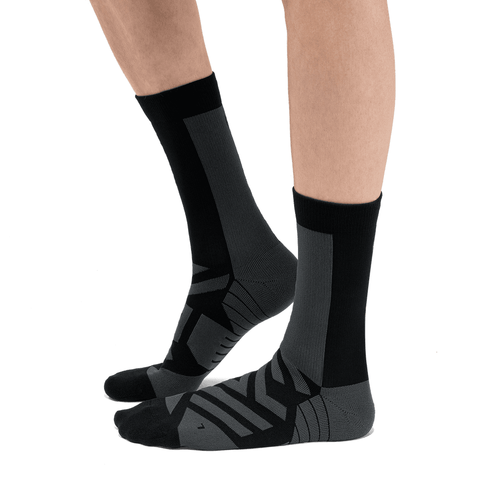 Performance High Sock M Black/Shadow, view: 3