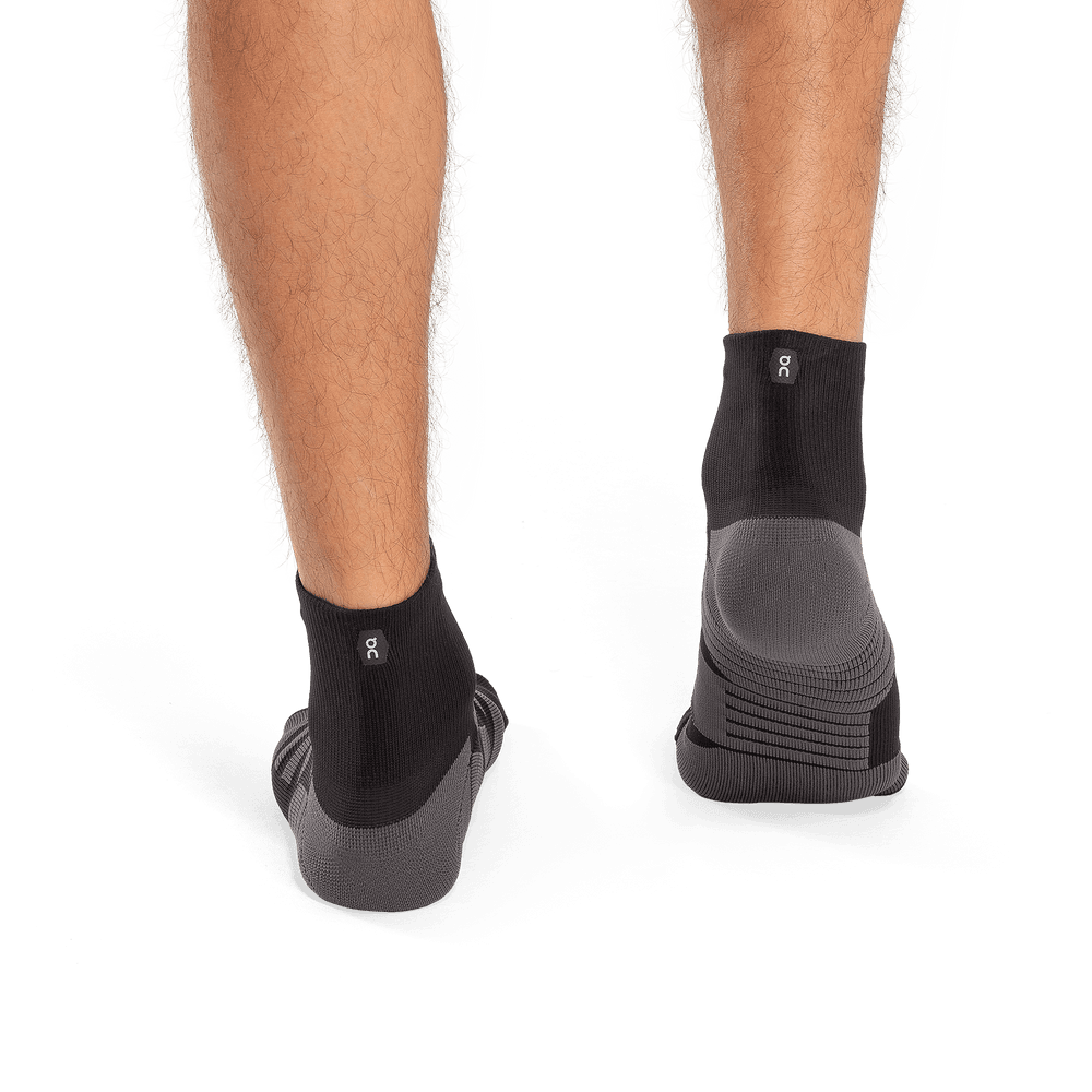Performance Mid Sock M Black/Shadow, view: 3