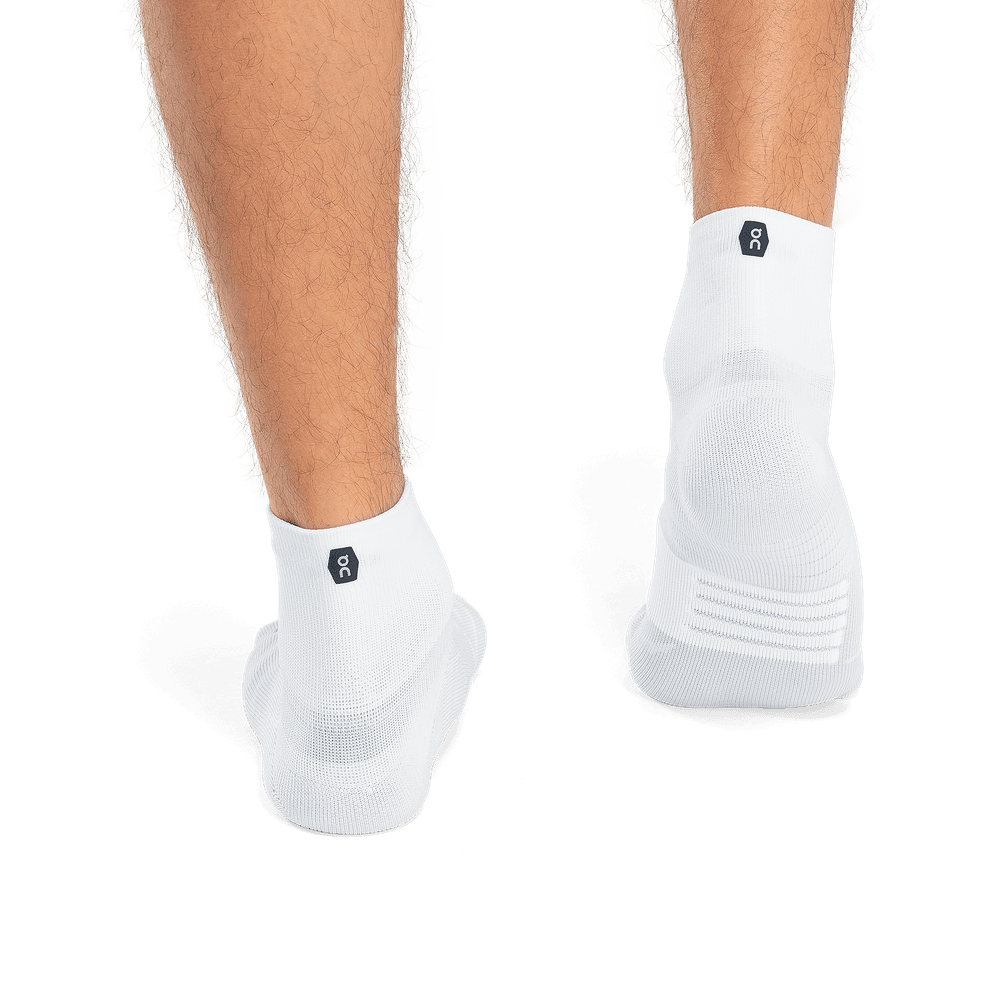 Performance Mid Sock M White/Ivory, view: 2