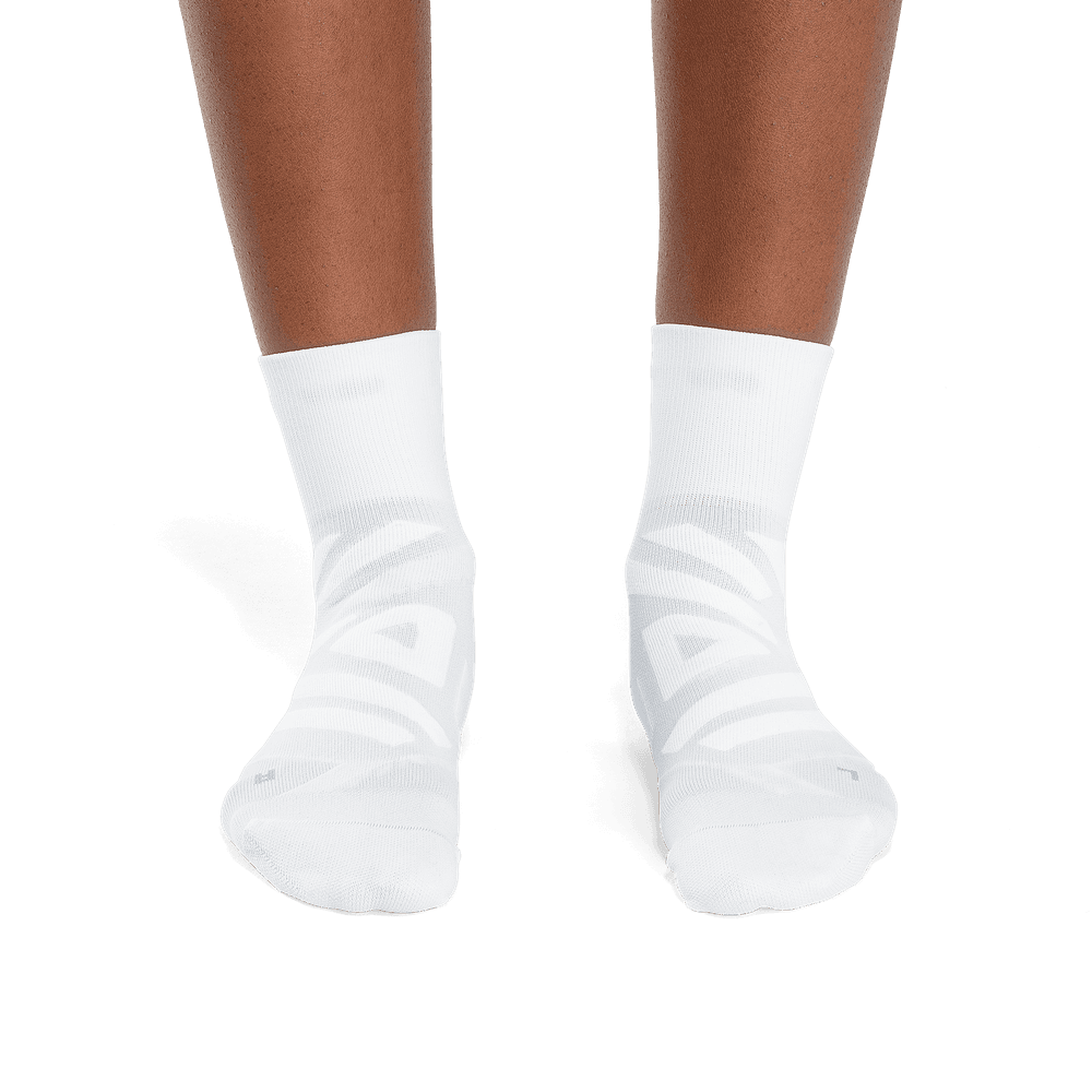 Performance Mid Sock W White/Ivory, view: 1