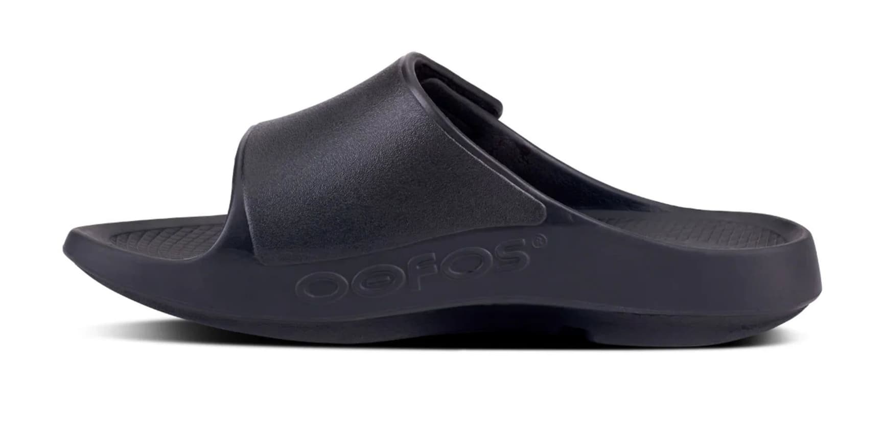 Restitutionssandal OOahh Sport Flex Matte Black, view: 2
