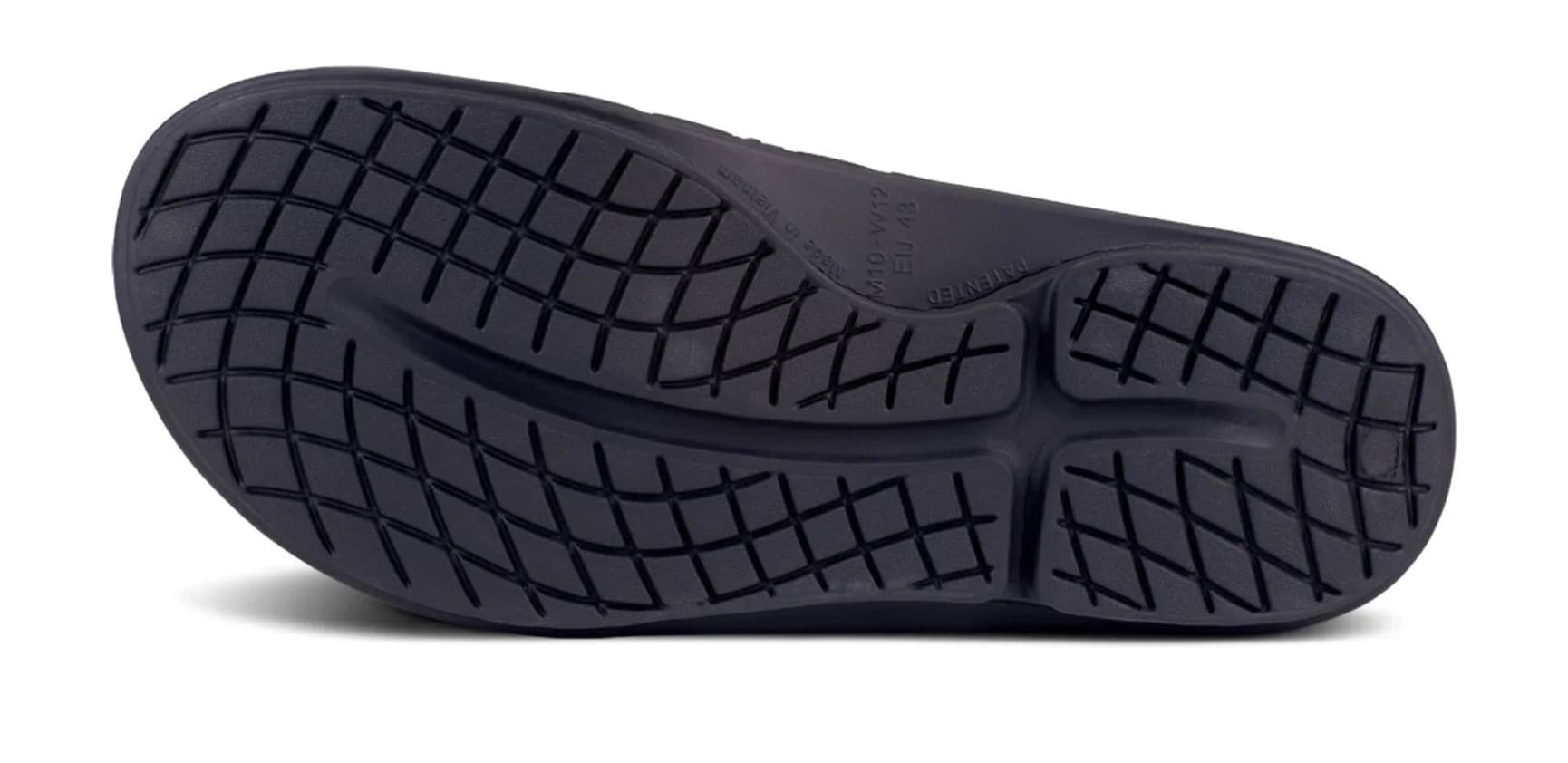 Restitutionssandal OOahh Sport Flex Matte Black, view: 4