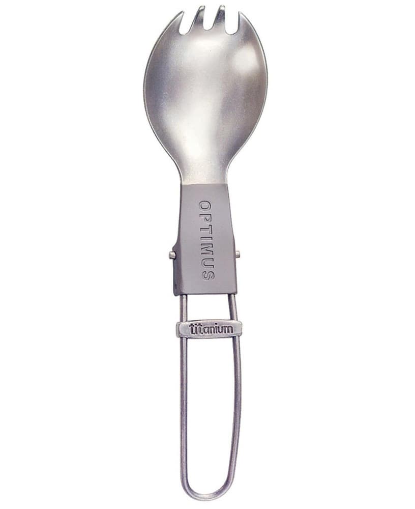 Titanium Folding Spork, view: 0