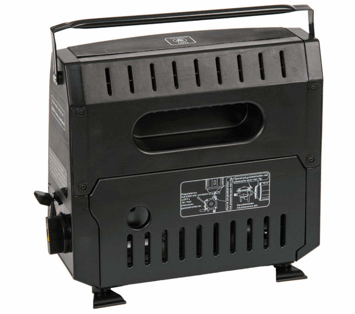 Portabel Gassovn 1200W Black, view: 1