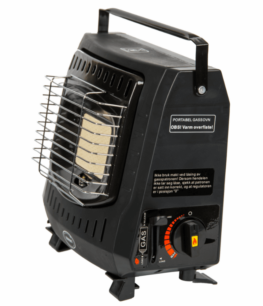 Portabel Gassovn 1200W Black, view: 3