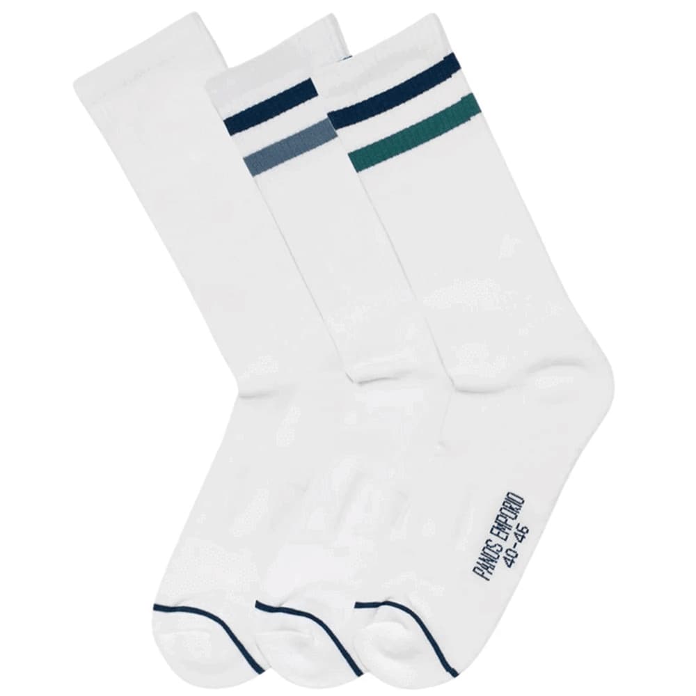 3PK Casper Tech Tennis Stripe/White/Stripe, view: 0