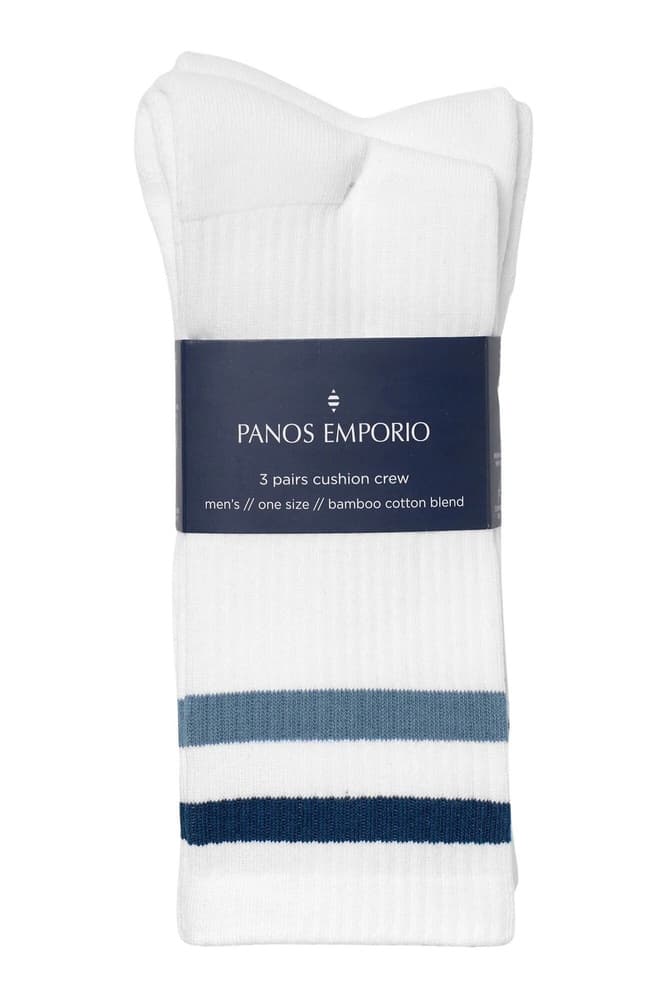3PK Casper Tech Tennis Stripe/White/Stripe, view: 2