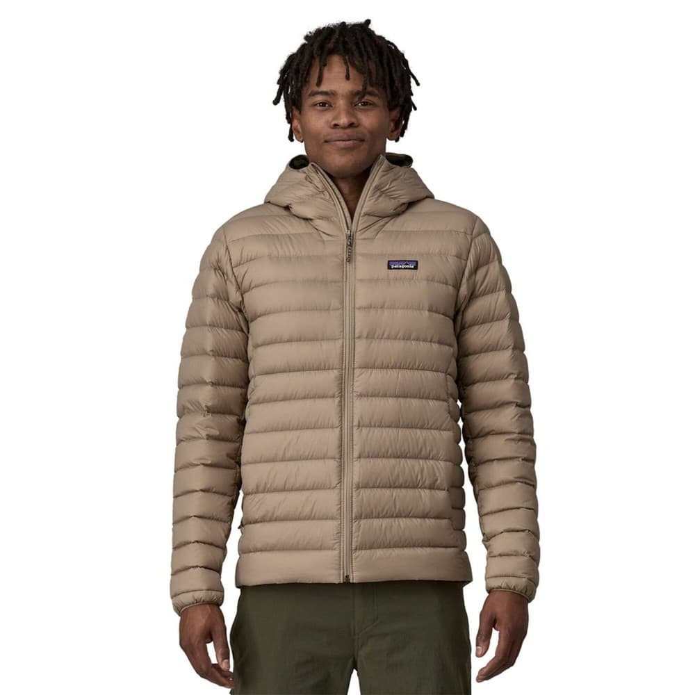 M's Down Sweater Hoody Seabird Grey, view: 1