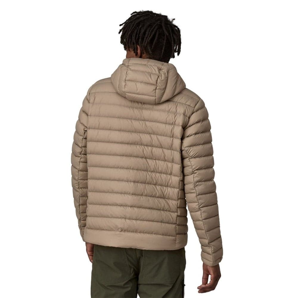 M's Down Sweater Hoody Seabird Grey, view: 2