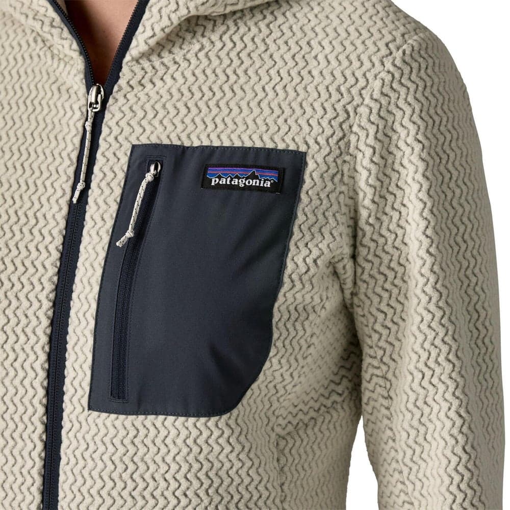 W's R1 Air Full-Zip Hoody Wool White, view: 4