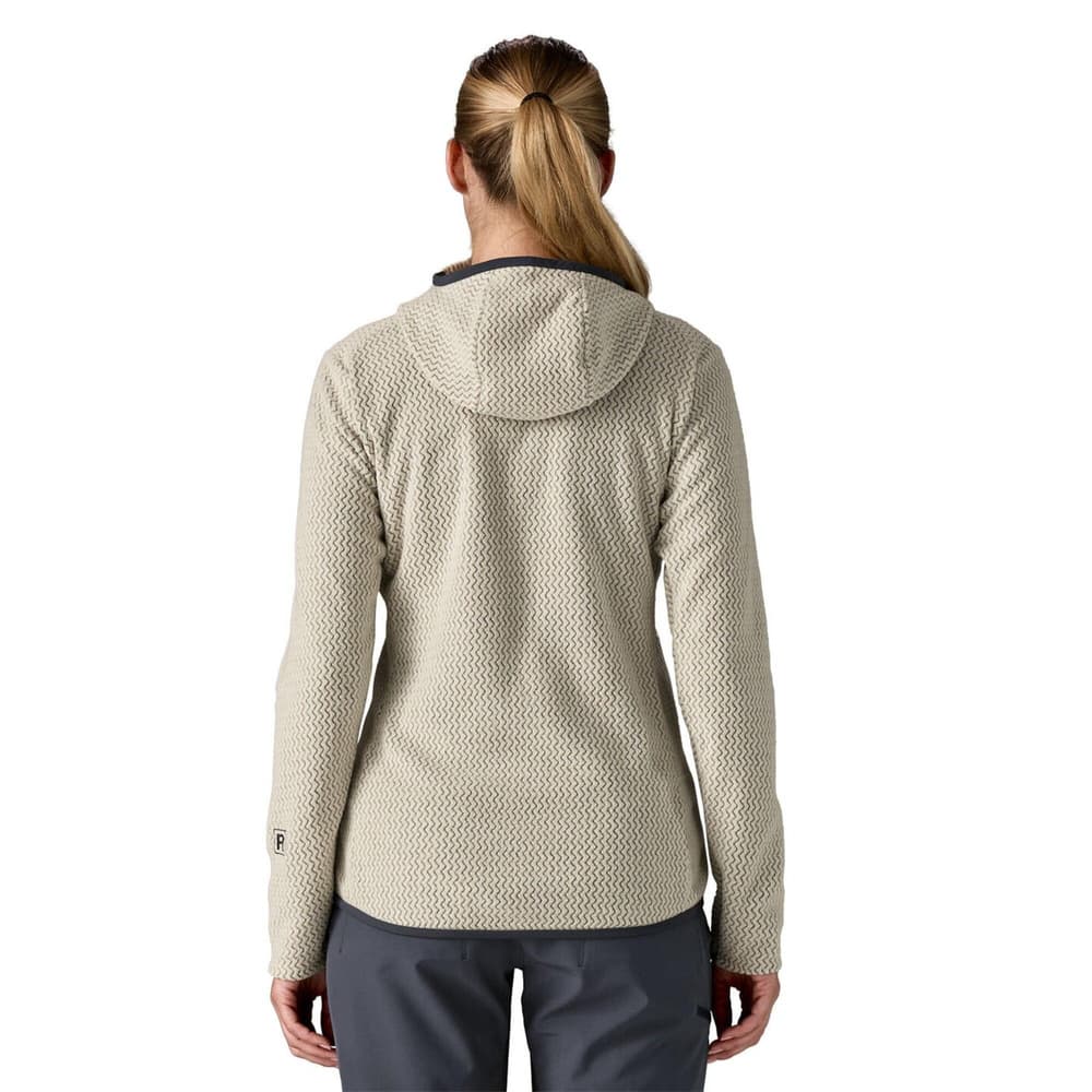W's R1 Air Full-Zip Hoody Wool White, view: 2